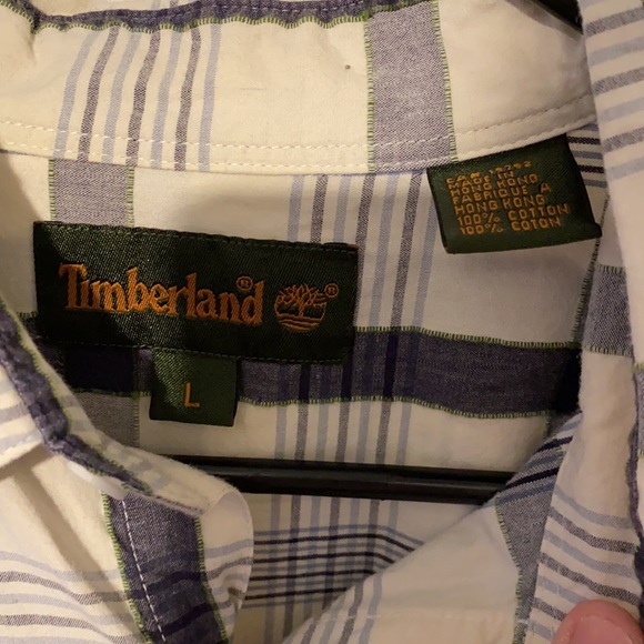 Timberland button down short sleeve top - Picture 6 of 6